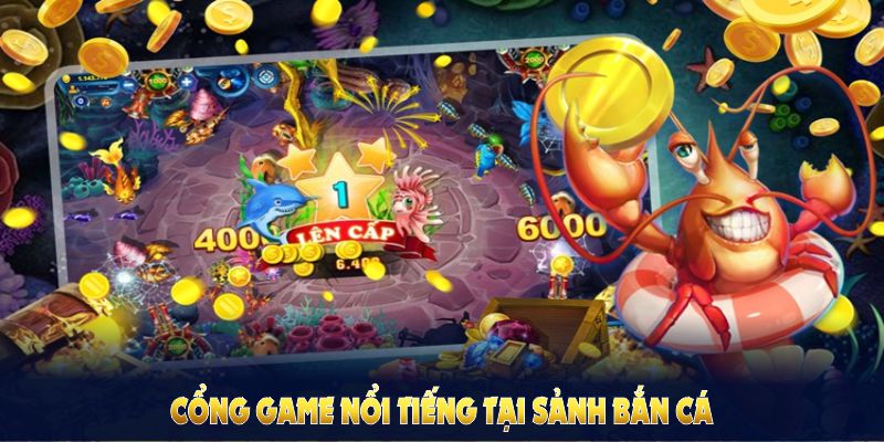 Những cổng game nổi tiếng tại sảnh bắn cá U888