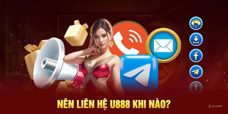 Khi nào cần liên hệ với chúng tôi để nhận được hỗ trợ